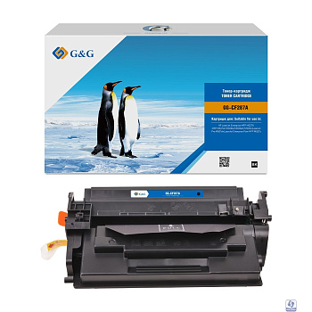 Картридж лазерный G&G GG-CF287A черный (9000стр.) для HP LJ M506dn/M506n/M506x
