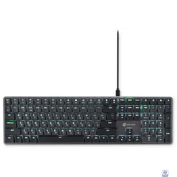 Клавиатура Оклик K953X механическая черный/серый USB Multimedia LED [1901086]