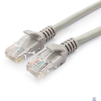 Cablexpert Патч-корд UTP PP12-0.25M кат.5, 0.25м, литой, многожильный (серый)