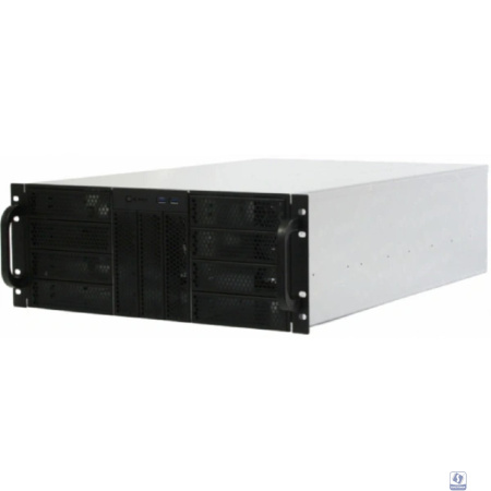 Procase RE411-D11H0-F3E-65-F (Корпус 4U server case,11x5.25+0HDD,черный,без блока питания,глубина 650мм,MB EATX 12"x13", панель вентиляторов 3*120x38 PWM + 2*80x25 PWM)