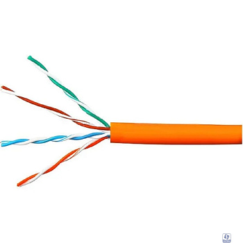 Cablexpert UPC-5051E-LSZH-4-CU/100 Кабель Cablexpert (RU) UTP-LSZH 4x2x0.51, медный, кат.5e, однож., 100м, box, оранж