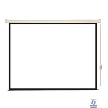 Lumien Eco Control [LEC-100109] Экран с электроприводом 142x200 см (раб. область 109х194 см) Matte White, верх.кайма 17 см, черная кайма по периметру 16:9                                              