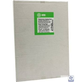 Cactus CS-TR95-A4250 Калька A4 90г/м2 ,  250л.