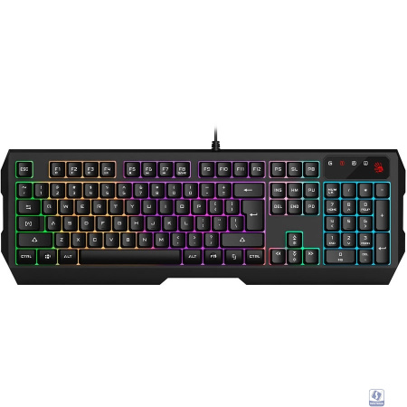 Клавиатура A4Tech Bloody B135N черный USB Multimedia for gamer LED (B135N)