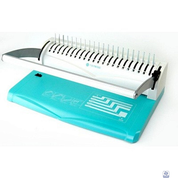 ГЕЛЕОС Переплетчик БП-13+ бирюзово-белый