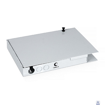 Cabeus JJT-8-SC Бокс оптический настенный на 8 SC (LC duplex) со сплайс пластиной и КДЗС (без пигтейлов и проходных адаптеров)