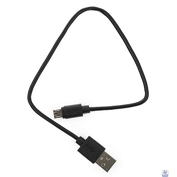 Кабель USB2.0 Гарнизон AM/MicroUSB, медь, 1м, черный, пакет (GCC-mUSB2-AMBM-1M)