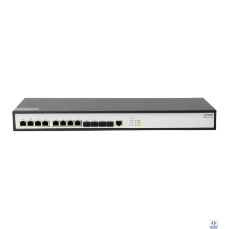 SNR SNR-S5310X-8TX Управляемый коммутатор уровня 2+, 8 портов 1/2.5/5/10GBASE-T, 4 порта 1/10G SFP+ встроенный БП ~220V AC