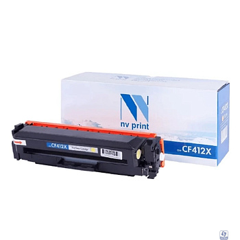 NV Print CF412X Картридж для HP Laser Jet Pro M377dw/M452nw/M452dn/M477fdn/M477fdw/M477fnw, Yellow, 5000 к