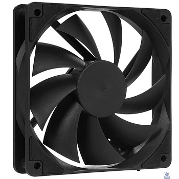 Вентилятор Digma DFAN-120-7 120мм черный 3-pin 4-pin (Molex)  Ret
