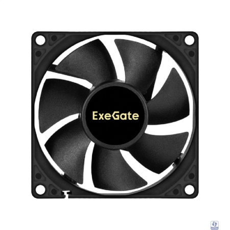 Exegate EX297081RUS Вентилятор 24В DC ExeGate EX08020S3P-24 (80x80x20 мм, Sleeve bearing (подшипник скольжения), 3pin, 3900RMP, 41,2dBA)