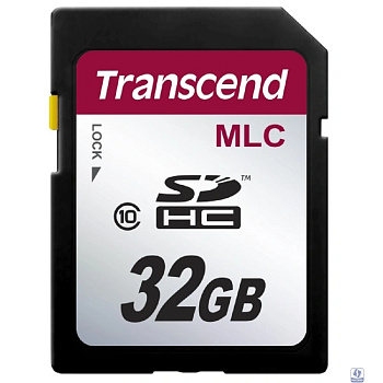 Повреждение упаковки Промышленная карта памяти SecureDigital 32GB Transcend 10M, Class 10 MLC, темп. режим от -25? до +85? OEM