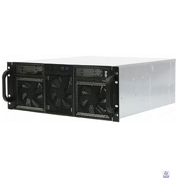 Procase RE411-D2H14-C-48 Корпус 4U server case,2x5.25+14HDD,черный,без блока питания,глубина 480мм,MB CEB 12"x10,5" [RE411-D2H14-C-48]