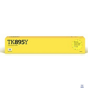 T2 TK-895Y Тонер-картридж (TC-K895Y) для Kyocera FS-C8020/C8025/C8520/C8525 (6000 стр.) желтый, с чипом