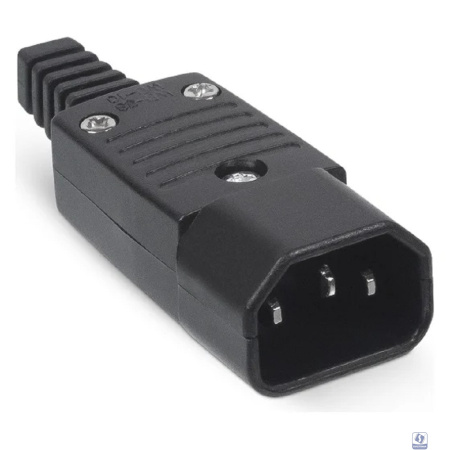 Cabeus IEC-320-C14 Вилка С14 разборная, 10А, 250 V, черная