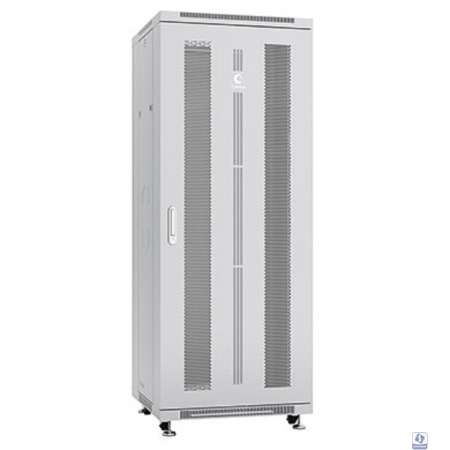 Cabeus ND-05C-32U60/60 Шкаф монтажный телекоммуникационный 19" напольный для распределительного и серверного оборудования 32U 600x600x1610mm (ШхГхВ) передняя и задняя перфорированные двери, ручка с за