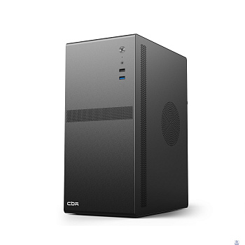 CBR Корпус mATX Minitower V203, без БП, 1*USB 3.0, 1*USB 2.0, HD Audio+Mic, Black [PCC-MATX-V203-WPSU]