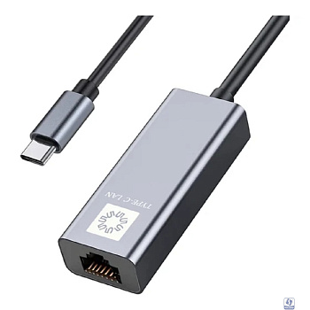 5bites Кабель-адаптер UA2C-45-16BK USB3.1 / RJ45 100MB / AL / GREY