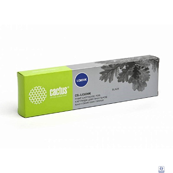 CACTUS C13S015307BA Картридж матричный для Epson LQ630K/635K/730K, ресурс 1 600 000 зн, black