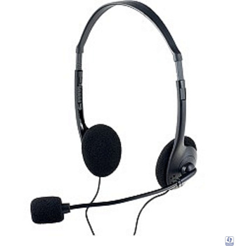 Perfeo стерео гарнитура накладная CHAT черная PF-CHAT-BLK|PF-FLD-BLK