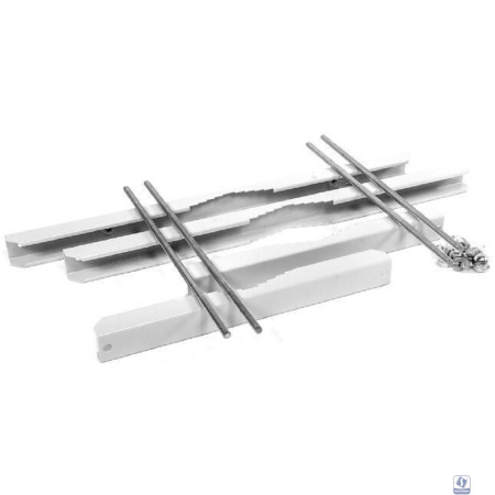 Elbox Комплект крепления двойной на столб для шкафов ШТВ-Н и EMW шириной 600 мм. EMW-KKC-600