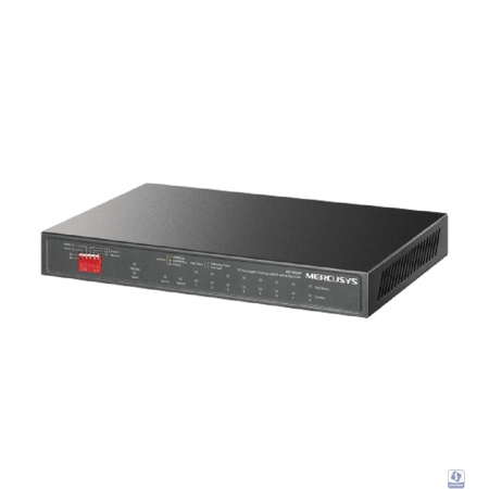 Mercusys MS110GMP 10-портовый гигабитный настольный коммутатор с 8 портами PoE+