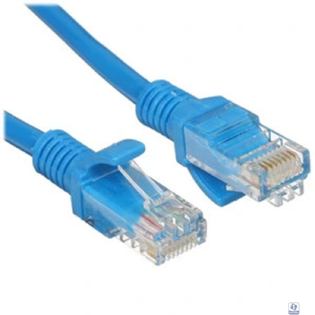 Cablexpert Патч-корд UTP PP12-2M/B кат.5e, 2м, литой, многожильный (синий)