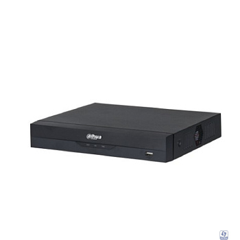 DAHUA DHI-NVR2108HS-8P-I2 8-канальный IP-видеорегистратор с PoE, 4K, H.265+, видеоаналитика, входящий поток до 144Мбит/с, 1 SATA III до 10Тбайт