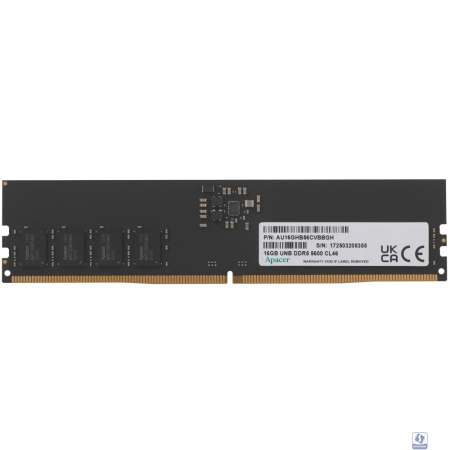 Apacer DDR5 DIMM 16GB 5600 MT/s FL.16G2C.PKH