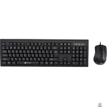 Клавиатура + мышь Oklick 600M black USB [337142]