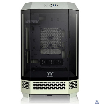 Корпус Thermaltake The Tower 300 Matcha Green зеленый без БП miniITX 7x120mm 5x140mm 2xUSB3.0 audio bott PSU