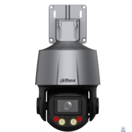 DAHUA DH-SD3C405DB-GNY-A-PV Мини-PTZ IP-видеокамера Smart Dual Light с активным сдерживанием и ИИ 4Мп, 1/2.8” CMOS, 5x моторизованный объектив 2.7~13,5мм (5x), видеоаналитика, ИК до 50, LED до 30м