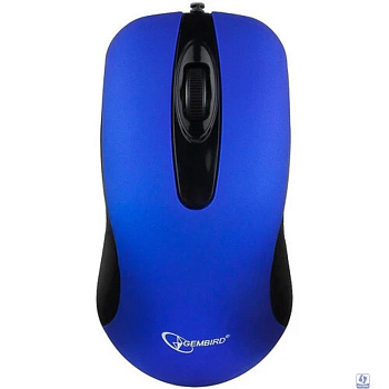 Gembird MOP-400-B dark blue USB, 1000DPI, бесшумный клик
