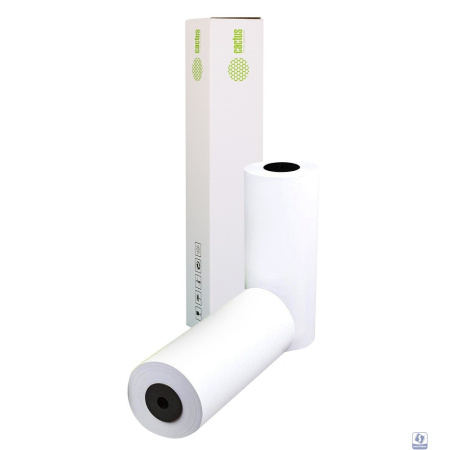 Cactus Eco CS-LFP80-420457E Бумага A2 420мм-45.7м/80г/м2/белый CIE155% универсальная втулка:50.8мм (2") (упак.:2рул)