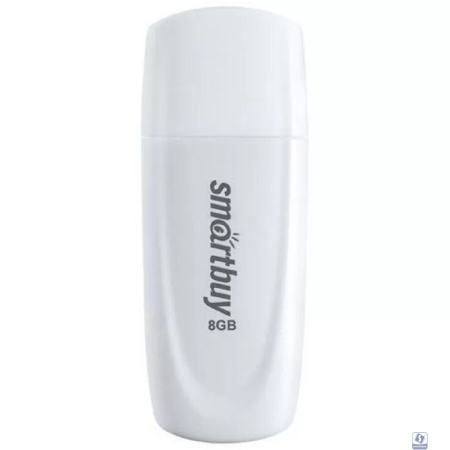 Smartbuy USB Drive 8GB Scout White (SB008GB2SCW) UFD 2.0