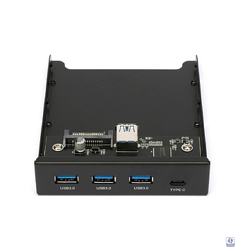 Gembird Планка USB 3.0 на переднюю панель 3.5, 3 порта USB и 1 порт Type-C (FP3.5-USB3-3A1C)
