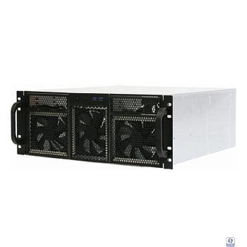Procase RE411-D2H15-FE-65 Корпус 4U server case,2x5.25+15HDD,черный,без блока питания,глубина 650мм,MB EATX 12"x13",панель вентиляторов 3х120