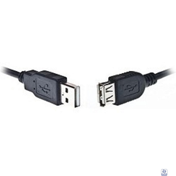 Bion Кабель удлинительный USB 2.0 AM/AF, 3 м, черный [BXP-CCP-USB2-AMAF-030]