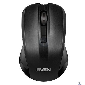 Беспроводная мышь Sven RX-270W чёрная (3+1кл. 800-1600DPI, блист)
