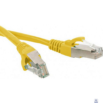 Hyperline PC-LPM-SFTP-RJ45-RJ45-C6-3M-LSZH-YL Патч-корд SF/UTP, экранированный, Cat.6, LSZH, 3 м, желтый