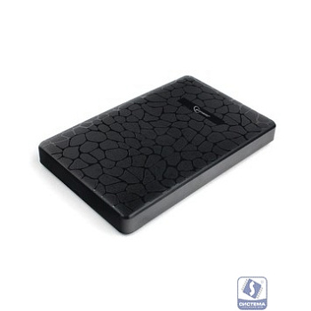 Gembird EE2-U3S-30P Внешний корпус 2.5" черный, USB 3.0, SATA, до 2 Тб, пластик