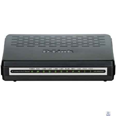 D-Link DVG-N5402SP/2S1U/C1B Беспроводной маршрутизатор с поддержкой 3G, 2 FXS-портами, 1 PSTN-портом (lifeline) и USB-портом