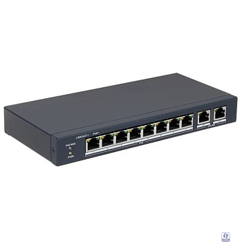 Повреждение упаковки HiWatch DS-S1008P 8x100Mb 2G 8PoE+ 60W неуправляемый