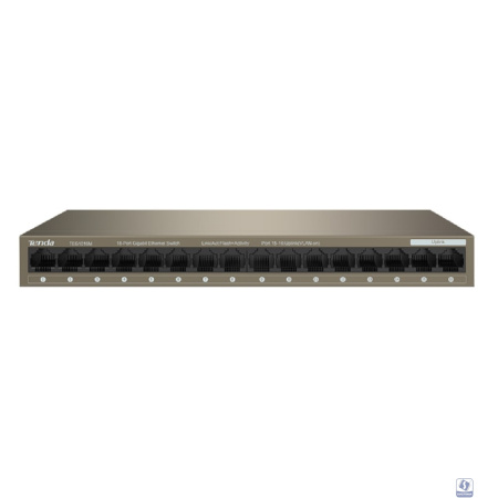 TENDA TEG1016M Коммутатор настольный 16-Ports 10/100/1000 Base-T Gigabit Switch