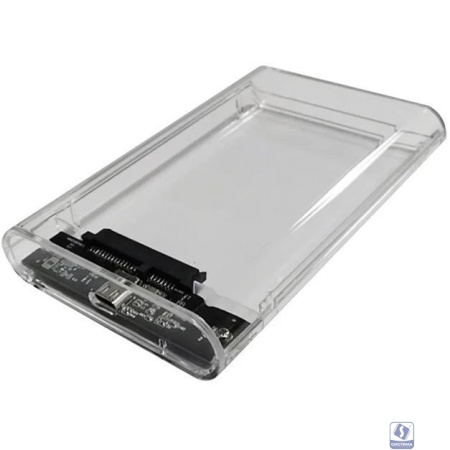 AgeStar 3UB2P6C Внешний корпус для HDD/SSD SATA III пластик прозрачный 2.5"