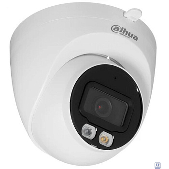 DAHUA DH-IPC-HDW2449TP-S-IL-0360B Уличная турельная IP-видеокамера SmartDualLight 4Мп, 1/2.9” CMOS, объектив 3.6мм, видеоаналитика, микрофон, ИК 30м, LED 30м, IP67, металл/пластик