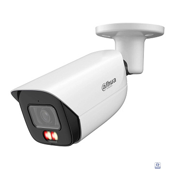 DAHUA DH-IPC-HFW3249EP-S-IL-0280B Уличная цилиндрическая IP-видеокамера 2Мп, 1/2.9” CMOS, объектив 2.8мм, видеоаналитика, микрофон, ИК 50м, LED 50м, IP67, металл