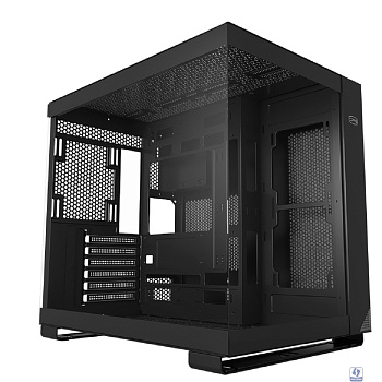 Корпус без блока питания/ PCCOOLER C3 T500 BK, Panoramic Mid Tower, Black, TG, 0.7 SPCC, no fans ATX, mATX, mITX 175/400/200mm 1x2.5", 2x3.5", 6xPCI 1xUSB-C 3.1, 2xUSB-A 3.0 415x295x368mm