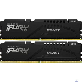 Kingston 32Gb Kit 2x16Gb 5600MHz KF560C36BBE2K2-32 Fury Beast Black
