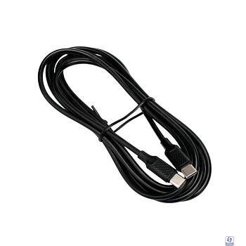 Cablexpert Кабель USB2.0 Type-C/Type-C, 5А, 240Вт, PD3.1/QC4.0, медь, 2м, черный, пакет (CC-USB2.0-240W-2M)